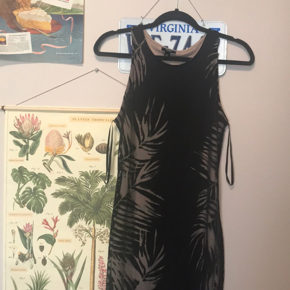 Maxi Palm Dress